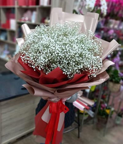 Букет цветов из: Гипсофила в Прямицыно