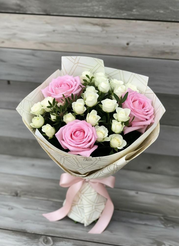 Букет цветов из: Розы в Прямицыно