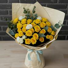 Букет цветов из:  Розы в Прямицыно