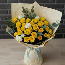 Букет цветов из:  Розы в Прямицыно