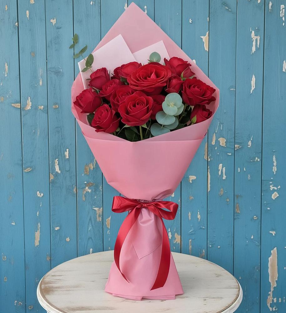 Букет цветов из: Розы в Прямицыно