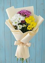 Букет цветов из:  Хризантемы в Прямицыно