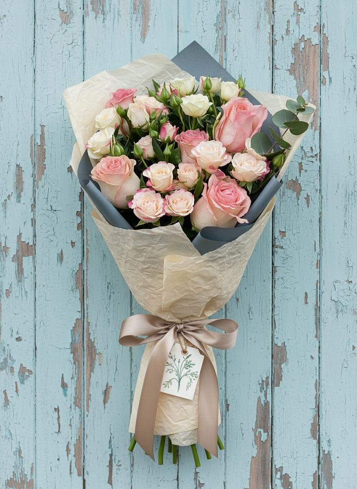 Букет цветов из: Розы в Прямицыно