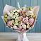 Букет цветов из: Альстромерии и Розы в Прямицыно