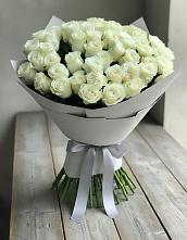 Букет 35 Белых роз в Прямицыно