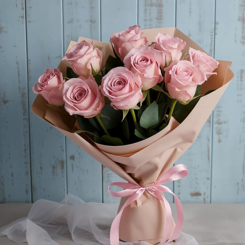 Букет цветов из: Розы в Прямицыно