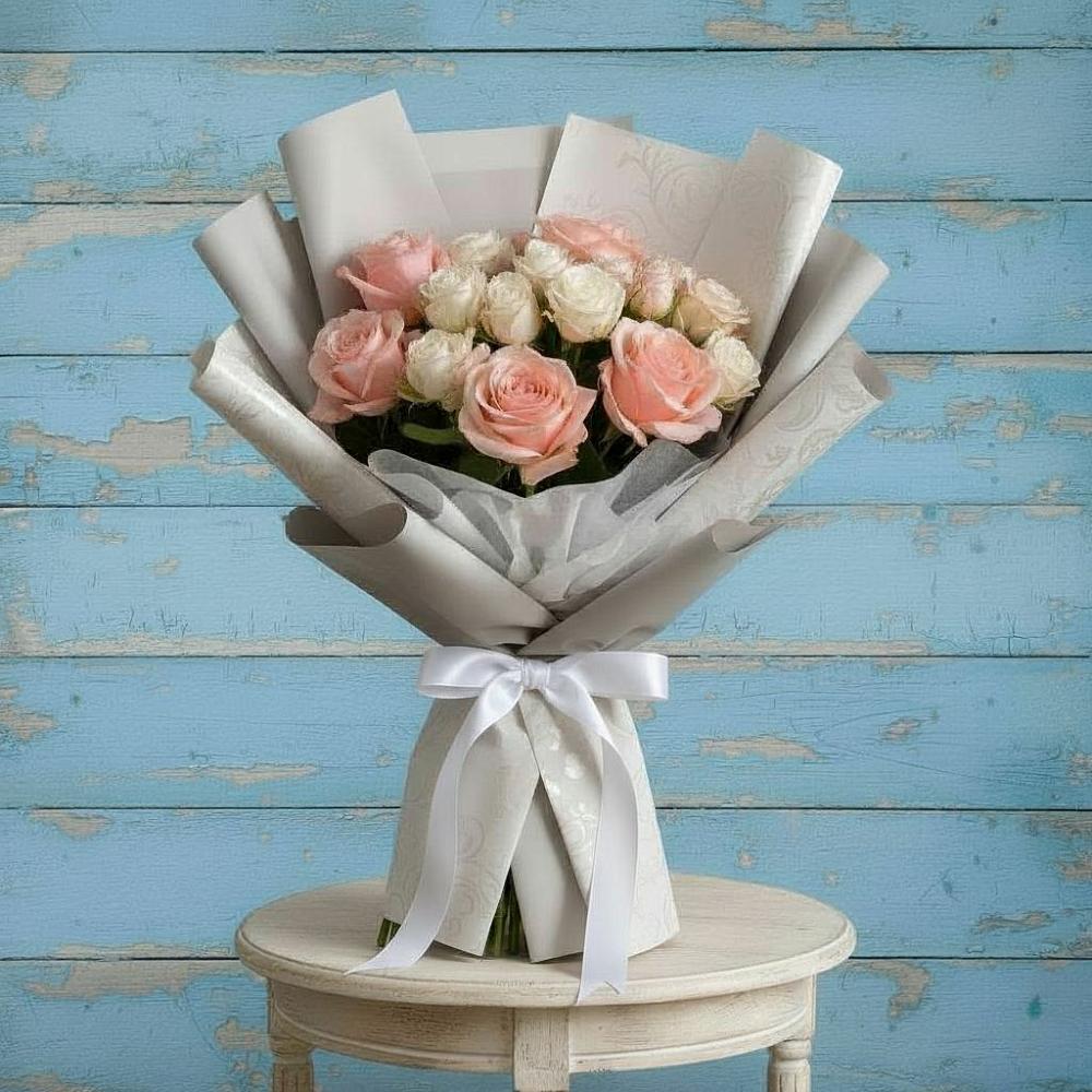 Букет цветов из: Розы в Прямицыно