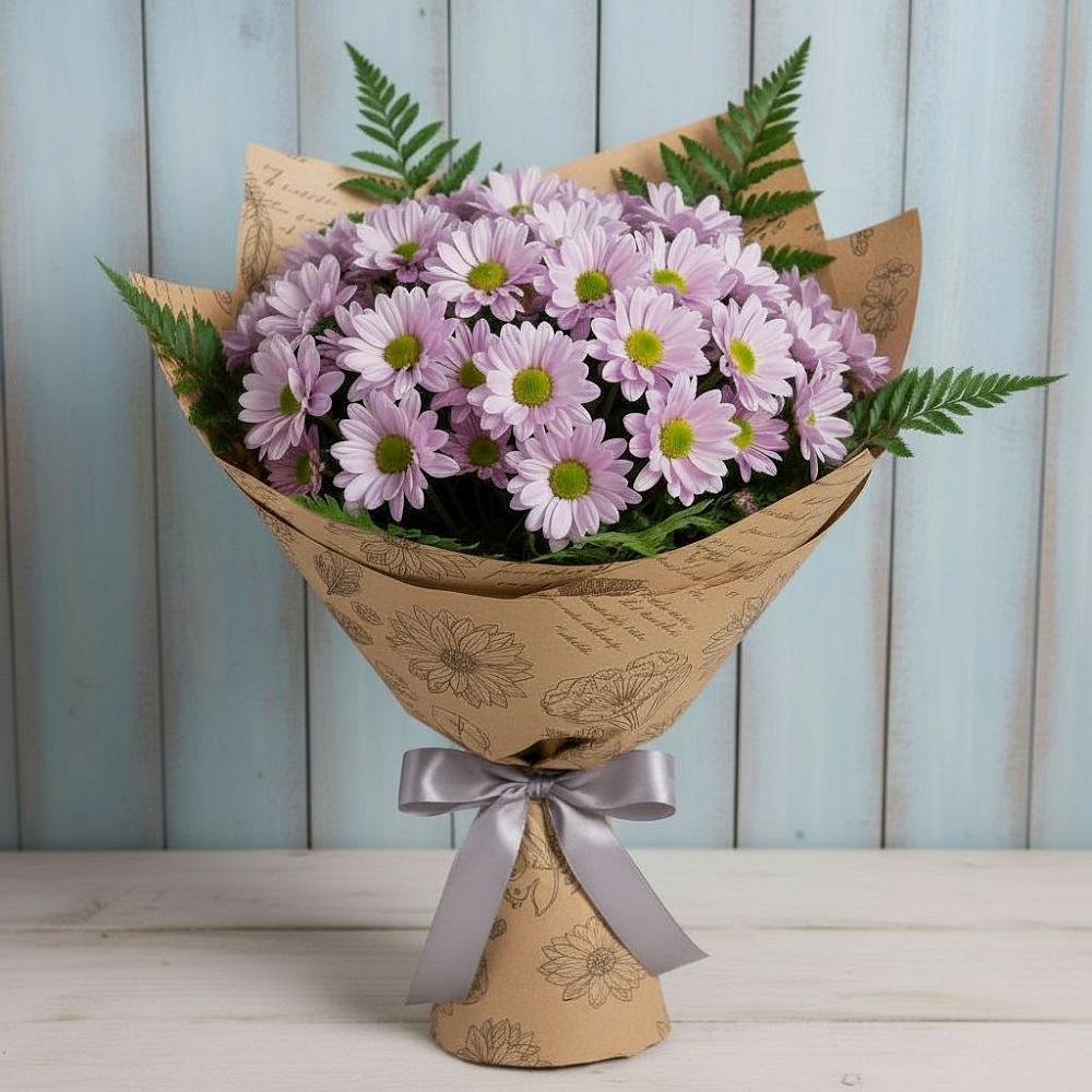 Букет цветов из: Хризантемы в Прямицыно