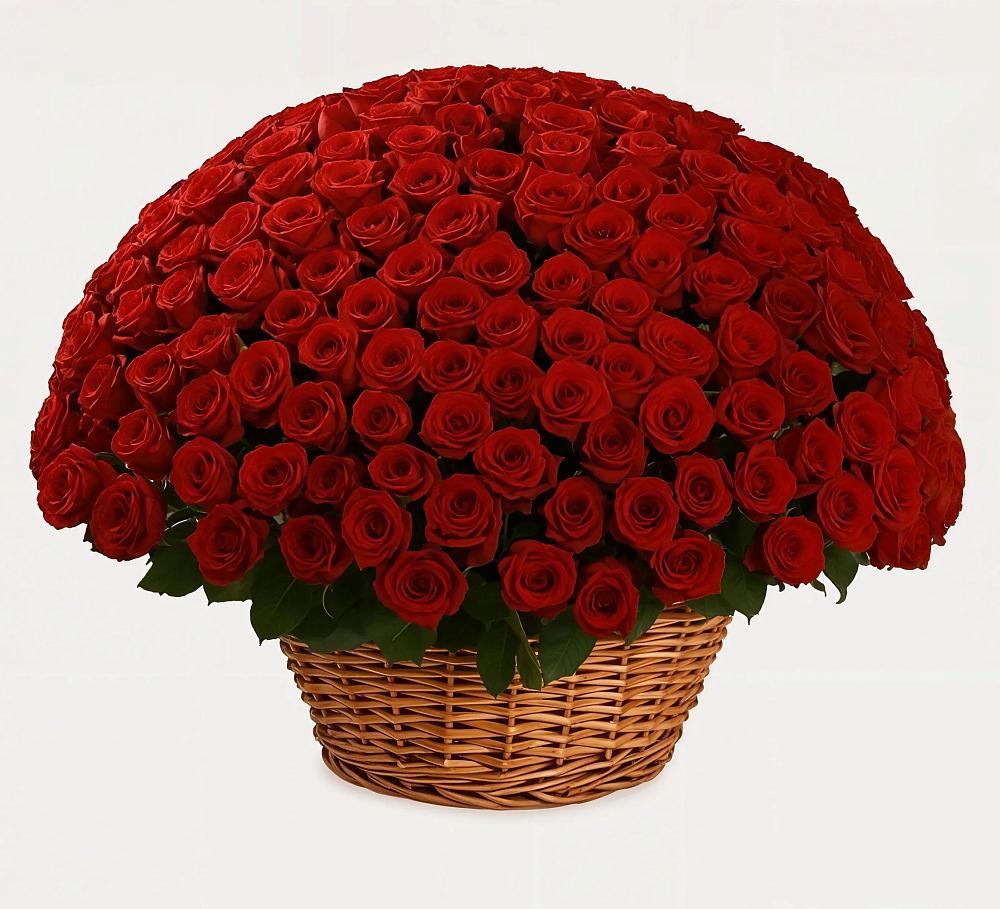 Премиум букет из: Розы в Прямицыно