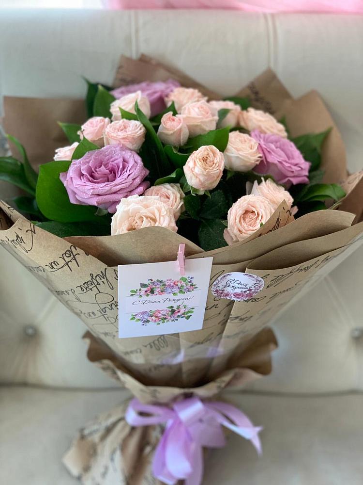 Букет цветов из: Розы в Прямицыно