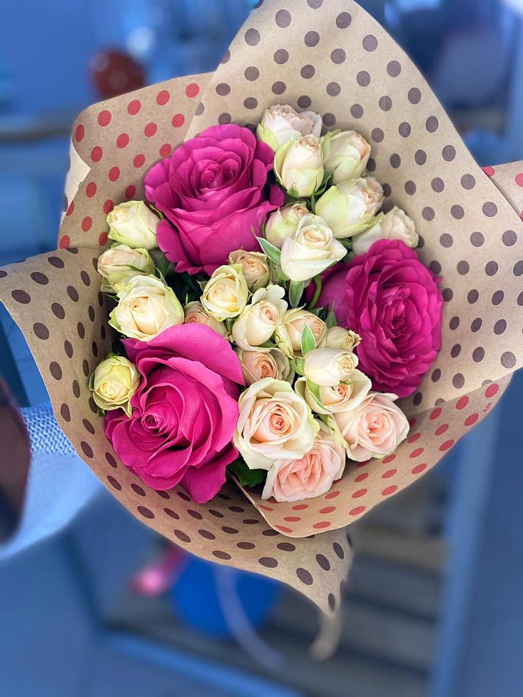 Букет цветов из: Розы в Прямицыно