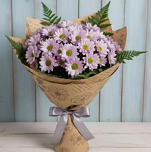 Букет цветов из:  Хризантемы #REPLACE_PRED# Прямицыно