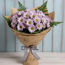 Букет цветов из:  Хризантемы в Прямицыно