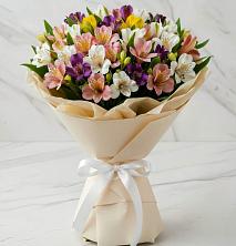 Букет цветов из:  Альстромерии в Прямицыно