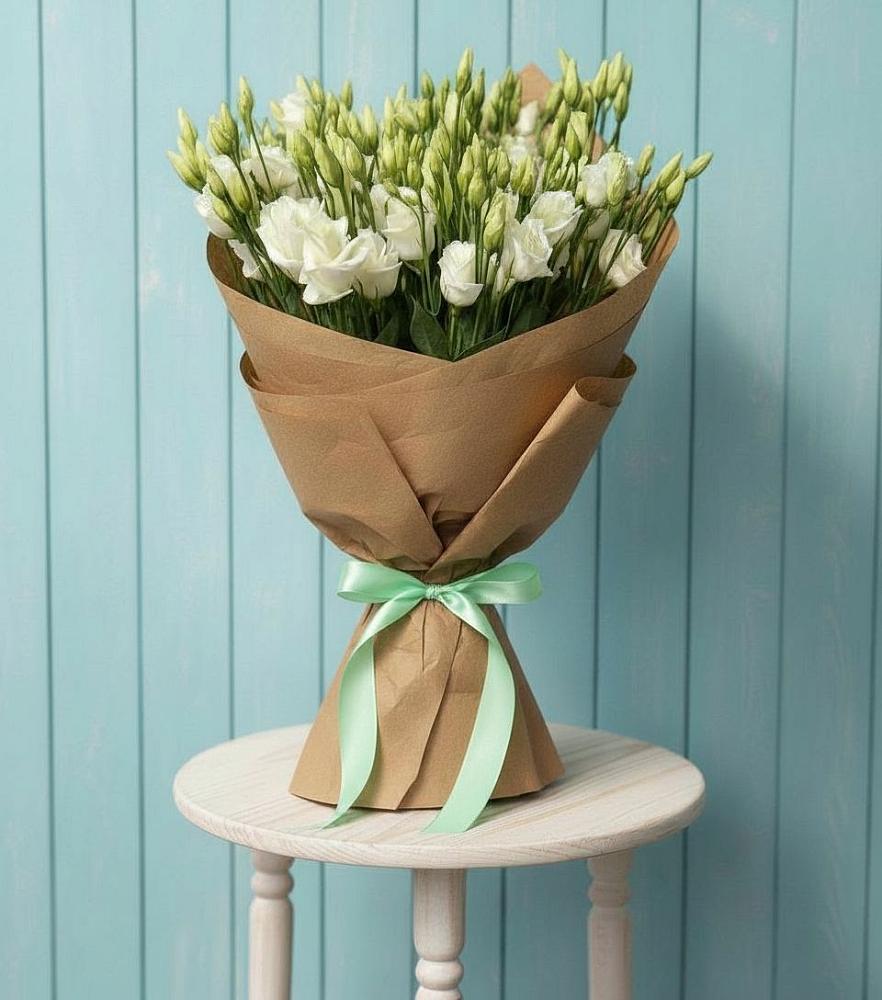 Букет цветов из: Лизиантусы в Прямицыно