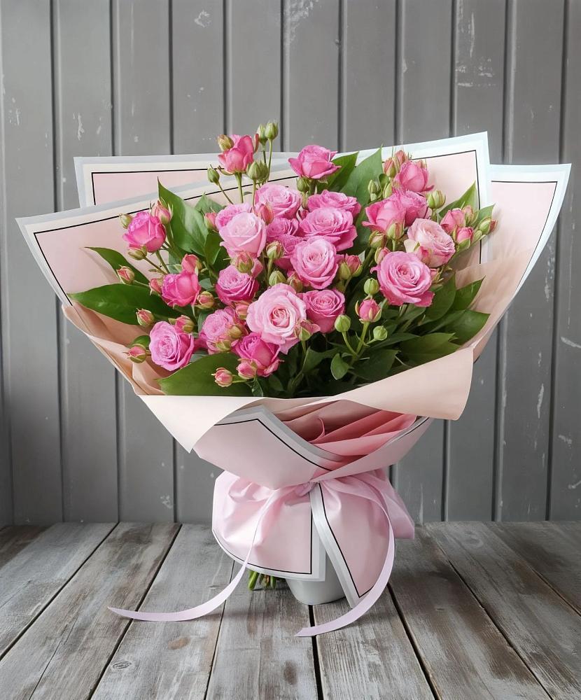 Букет Розовый кустик в Прямицыно