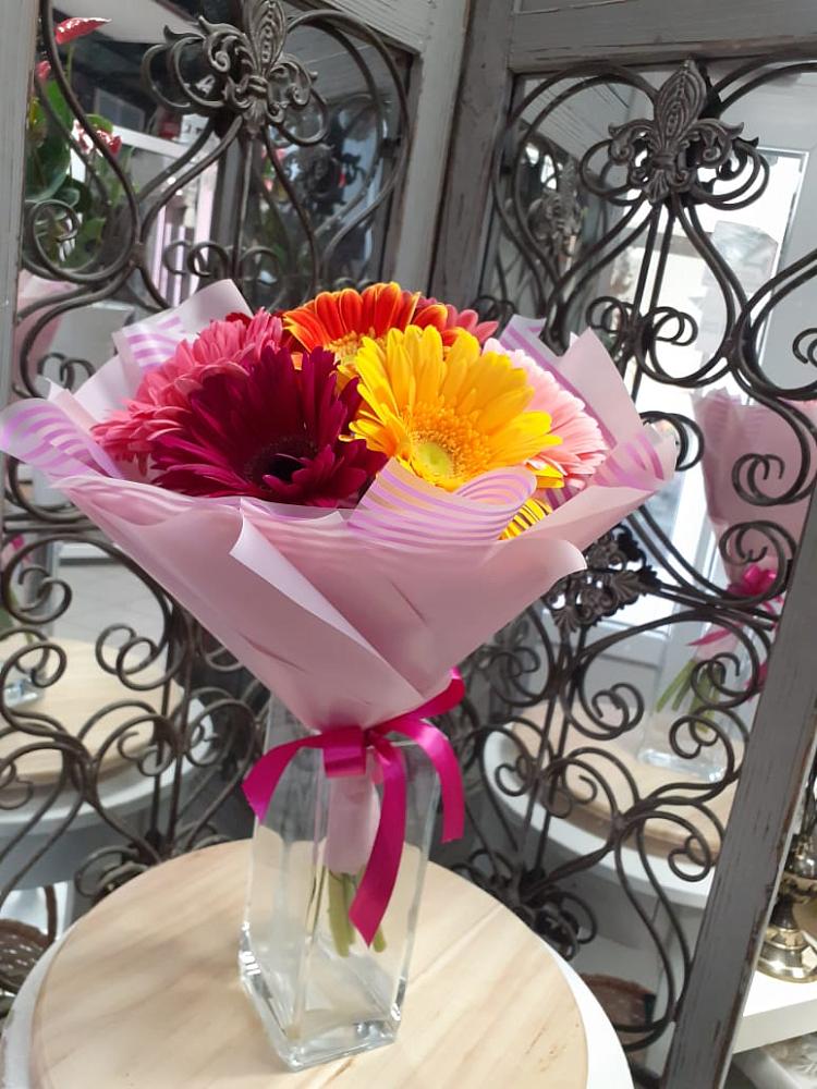 Букет цветов из: Герберы в Прямицыно