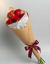 Букет цветов из:  Розы в Прямицыно