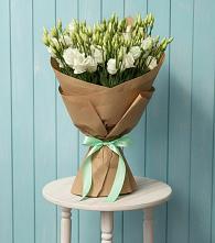 Букет цветов из:  Лизиантусы в Прямицыно