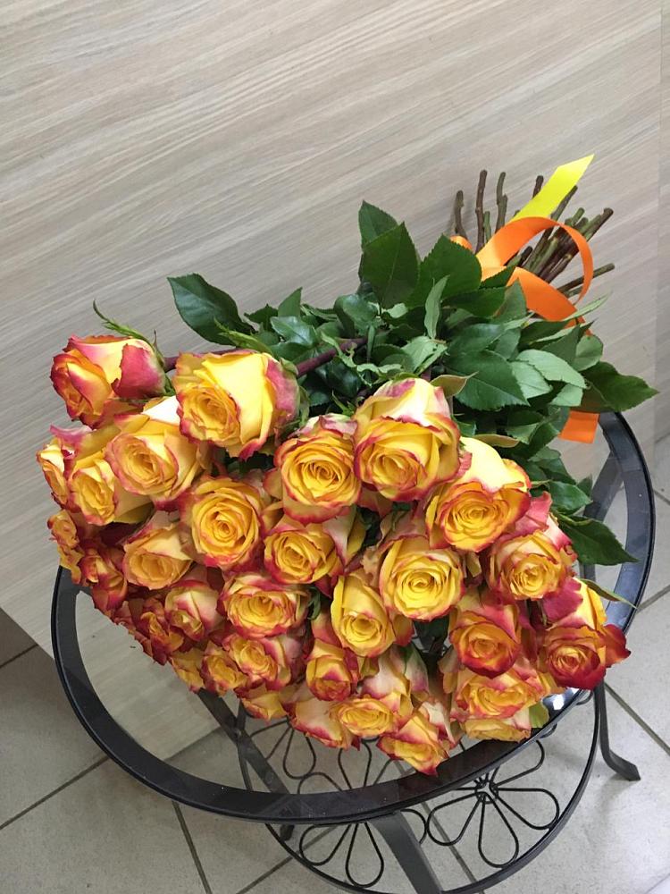 Букет Желтые розы в Прямицыно