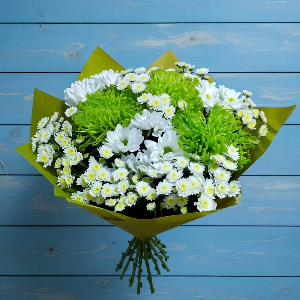 Букет цветов из: Хризантемы в Прямицыно