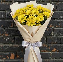Букет цветов из:  Хризантемы в Прямицыно