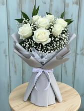 Букет цветов из:  Розы в Прямицыно