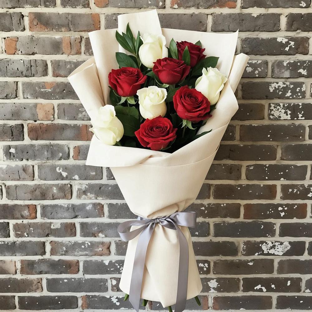 Букет цветов из: Розы в Прямицыно