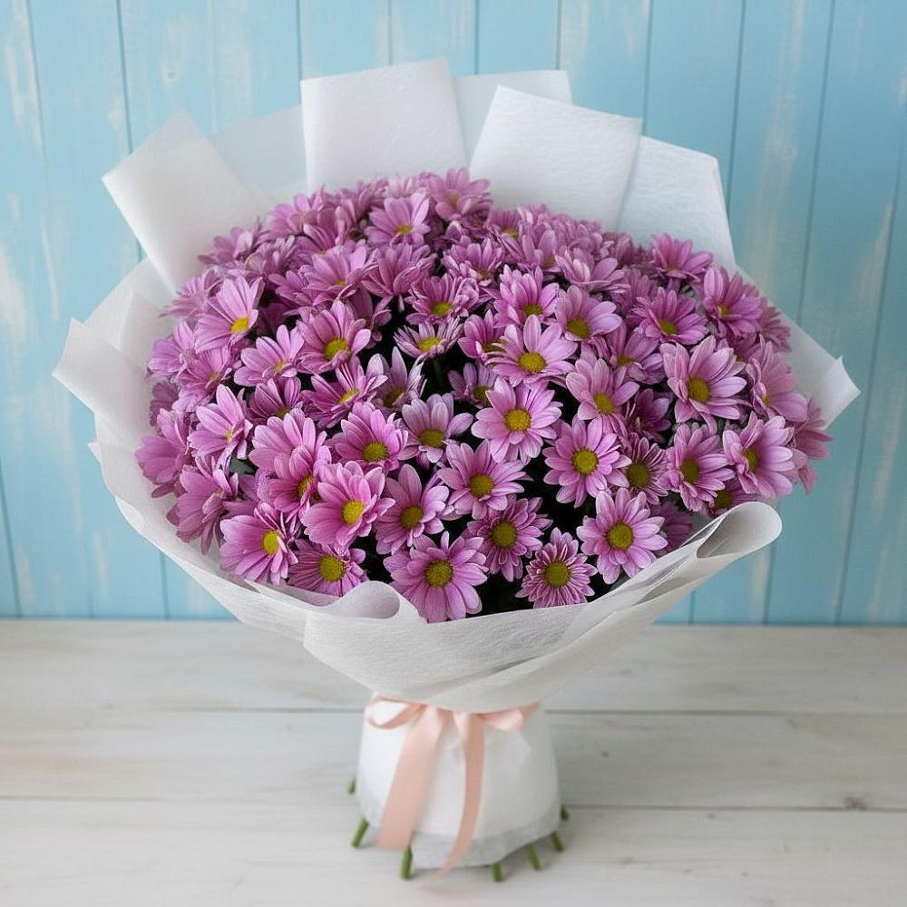 Букет цветов из: Хризантемы в Прямицыно