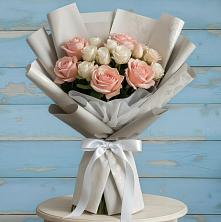 Букет цветов из:  Розы в Прямицыно