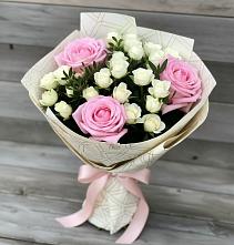 Букет цветов из:  Розы в Прямицыно