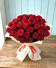 Букет 29 Красных роз в Прямицыно