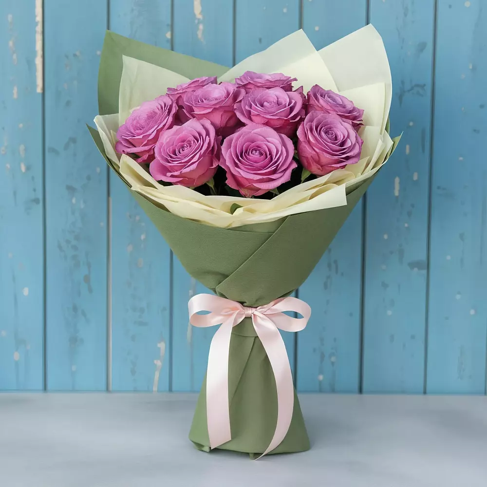 Букет Розы Фёрст Леди в Прямицыно