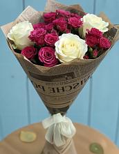Букет цветов из:  Розы в Прямицыно