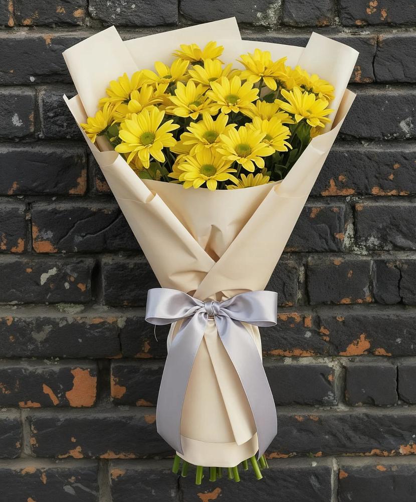 Букет цветов из: Хризантемы в Прямицыно