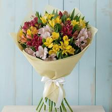 Букет цветов из:  Альстромерии #REPLACE_PRED# Прямицыно