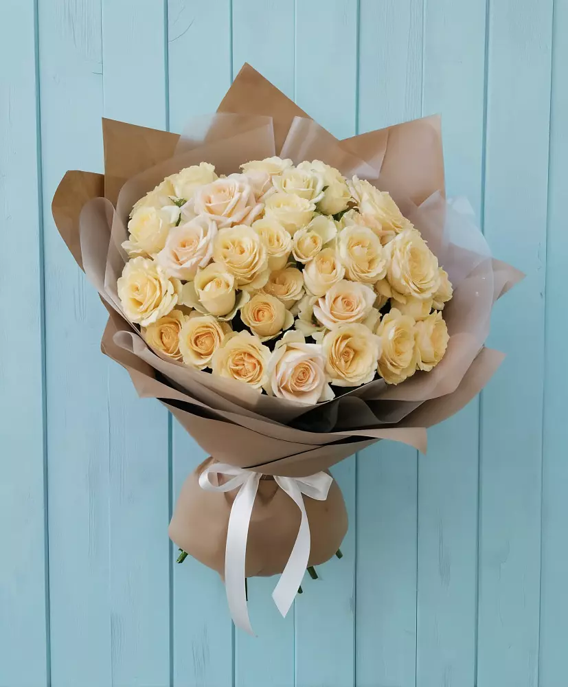 Букет Кремовое облако в Прямицыно