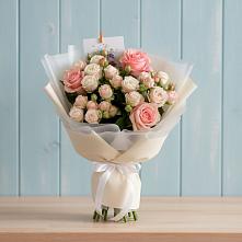 Букет цветов из:  Розы в Прямицыно
