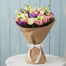 Букет цветов из:  Лизиантусы в Прямицыно