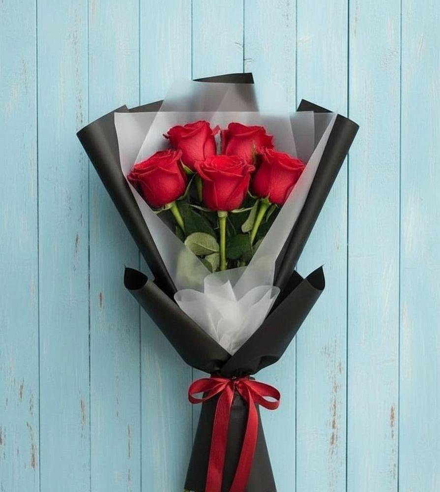 Букет цветов из: Розы в Прямицыно