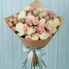 Букет цветов из:  Розы в Прямицыно