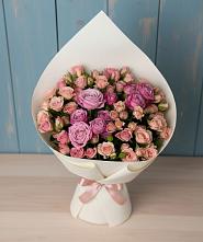 Букет цветов из:  Розы #REPLACE_PRED# Прямицыно
