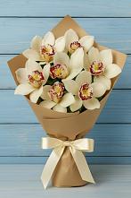 Букет цветов из:  Орхидеи и Розы #REPLACE_PRED# Прямицыно